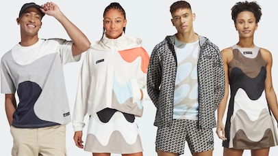 Our favorite golf pieces from the Adidas X Marimekko collection